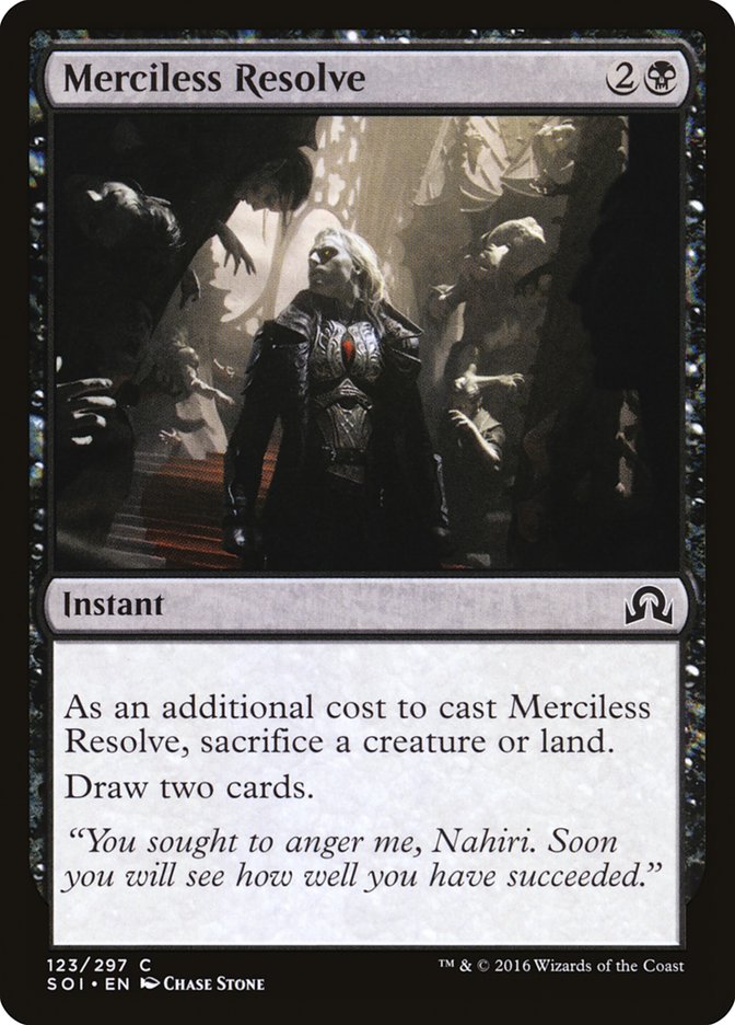 Merciless Resolve [Shadows over Innistrad] | Gear Gaming Fayetteville