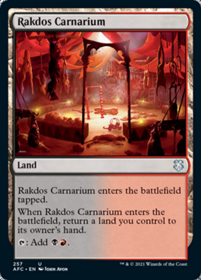Rakdos Carnarium [Dungeons & Dragons: Adventures in the Forgotten Realms Commander] | Gear Gaming Fayetteville