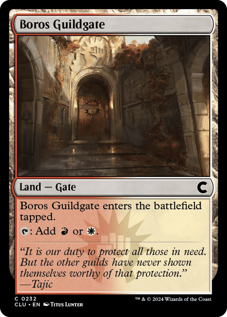 Boros Guildgate [Ravnica: Clue Edition] | Gear Gaming Fayetteville