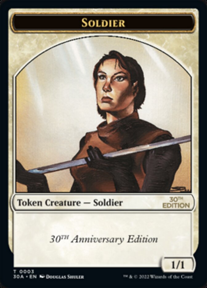 Soldier Token [30th Anniversary Tokens] | Gear Gaming Fayetteville