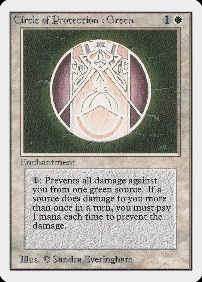 Circle of Protection: Green [Unlimited Edition] | Gear Gaming Fayetteville