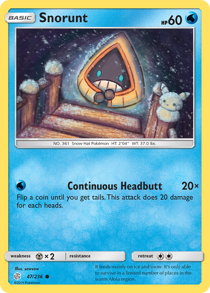 Snorunt (47/236) [Sun & Moon: Cosmic Eclipse] | Gear Gaming Fayetteville