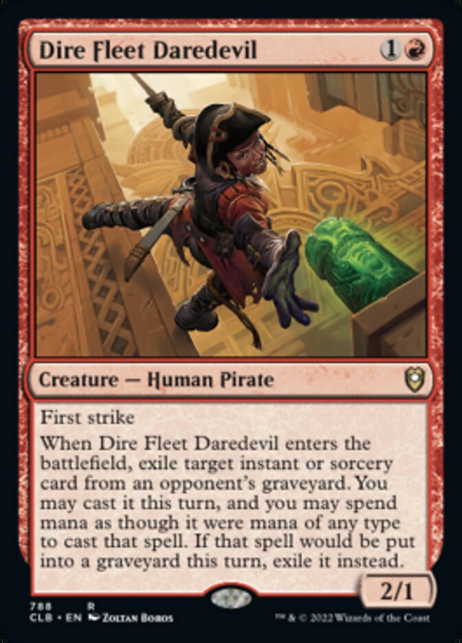 Dire Fleet Daredevil [Commander Legends: Battle for Baldur's Gate] | Gear Gaming Fayetteville