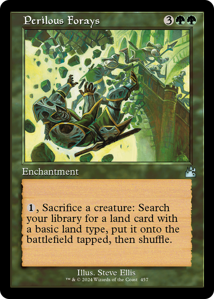 Perilous Forays (Retro) [Ravnica Remastered] | Gear Gaming Fayetteville