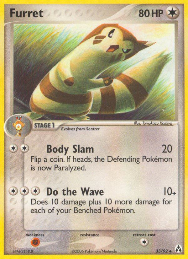 Furret (33/92) [EX: Legend Maker] | Gear Gaming Fayetteville