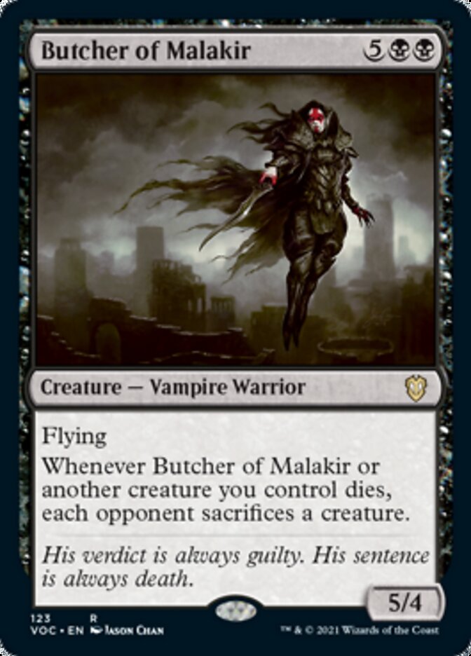 Butcher of Malakir [Innistrad: Crimson Vow Commander] | Gear Gaming Fayetteville