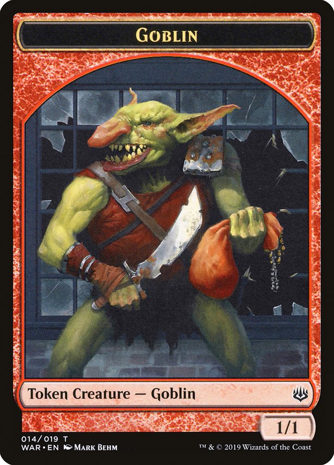 Goblin Token [War of the Spark Tokens] | Gear Gaming Fayetteville