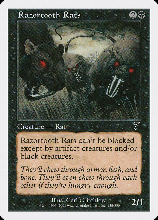 Razortooth Rats [Seventh Edition] | Gear Gaming Fayetteville