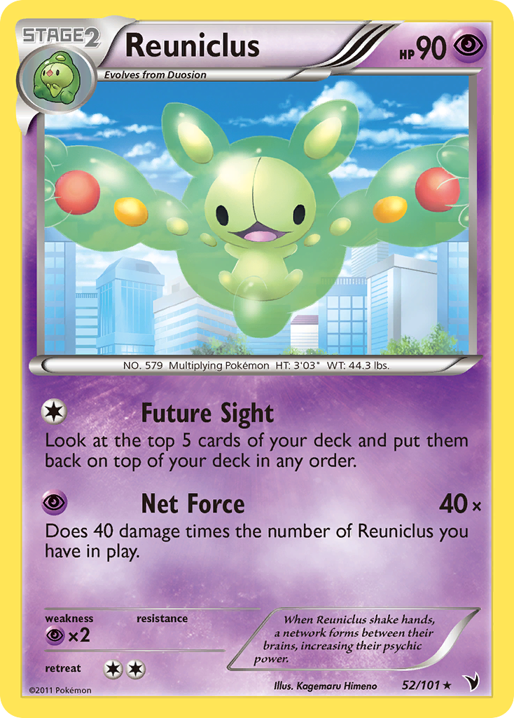 Reuniclus (52/101) [Black & White: Noble Victories] | Gear Gaming Fayetteville