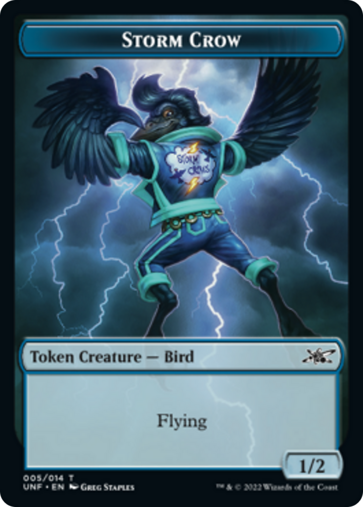 Clown Robot (002) // Storm Crow Double-Sided Token [Unfinity Tokens] | Gear Gaming Fayetteville