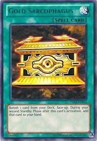 Gold Sarcophagus (Blue) [Duelist League Promo] [DL18-EN011] | Gear Gaming Fayetteville