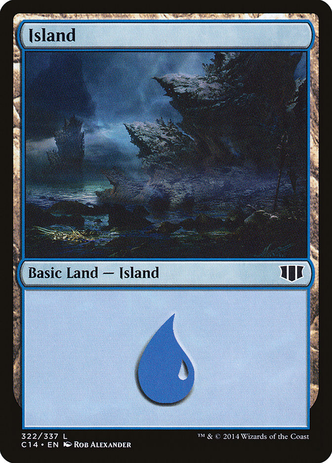 Island (322) [Commander 2014] | Gear Gaming Fayetteville