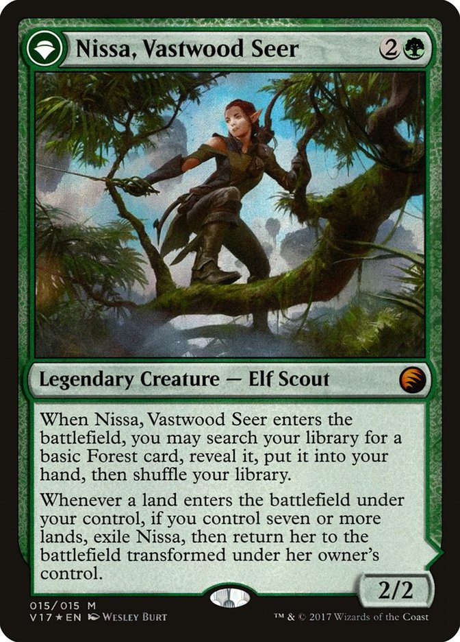 Nissa, Vastwood Seer // Nissa, Sage Animist [From the Vault: Transform] | Gear Gaming Fayetteville