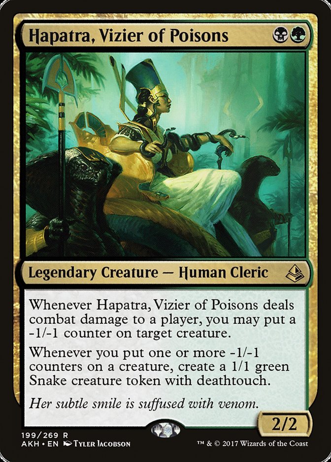 Hapatra, Vizier of Poisons [Amonkhet] | Gear Gaming Fayetteville