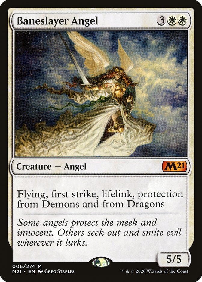 Baneslayer Angel [Core Set 2021] | Gear Gaming Fayetteville