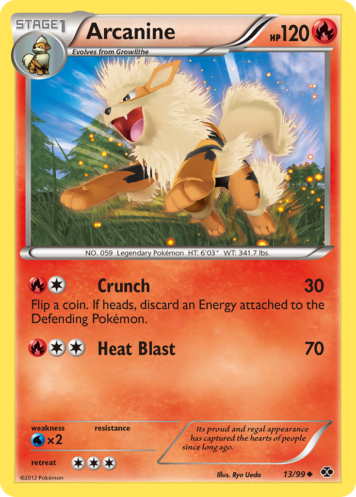 Arcanine (13/99) [Black & White: Next Destinies] | Gear Gaming Fayetteville