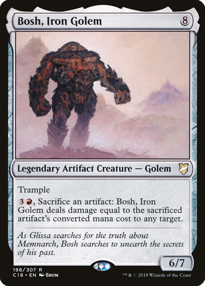 Bosh, Iron Golem [Commander 2018] | Gear Gaming Fayetteville