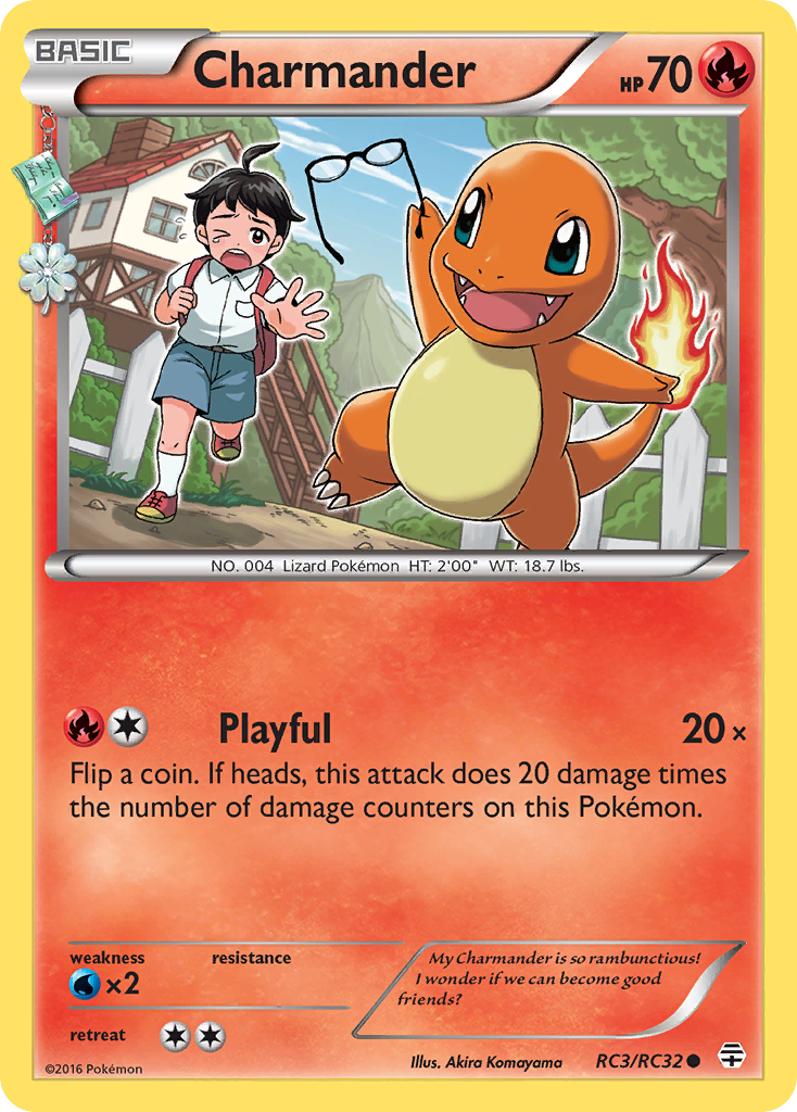 Charmander (RC3/RC32) [XY: Generations] | Gear Gaming Fayetteville