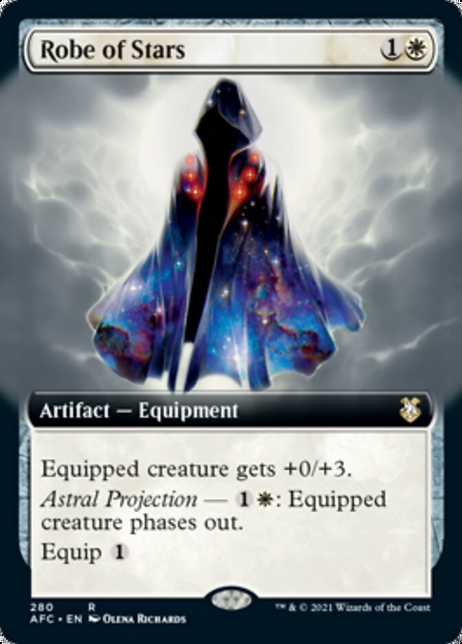 Robe of Stars (Extended Art) [Dungeons & Dragons: Adventures in the Forgotten Realms Commander] | Gear Gaming Fayetteville