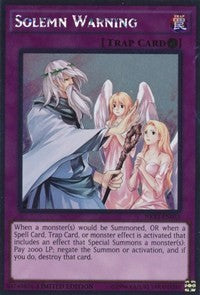 Solemn Warning [Noble Knights of the Round Table Box Set] [NKRT-EN035] | Gear Gaming Fayetteville
