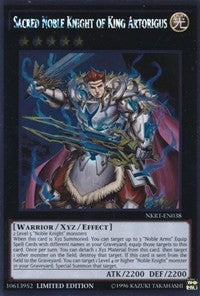 Sacred Noble Knight of King Artorigus [Noble Knights of the Round Table Box Set] [NKRT-EN038] | Gear Gaming Fayetteville