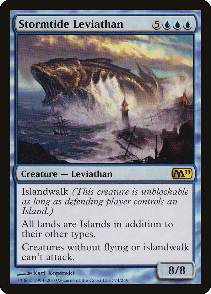 Stormtide Leviathan [Magic 2011] | Gear Gaming Fayetteville