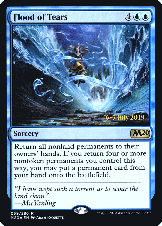 Flood of Tears [Core Set 2020 Prerelease Promos] | Gear Gaming Fayetteville