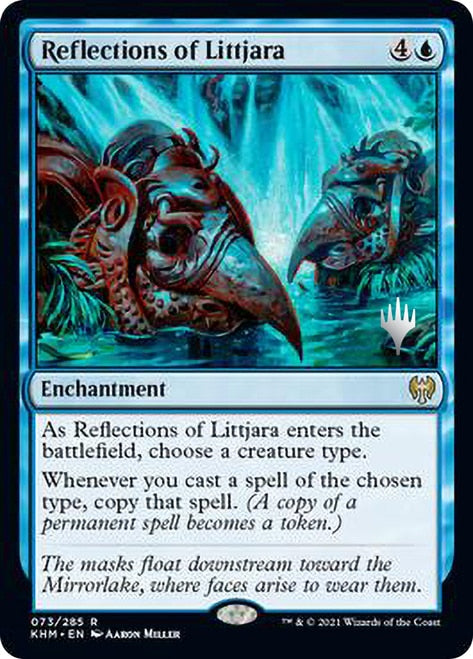 Reflections of Littjara (Promo Pack) [Kaldheim Promos] | Gear Gaming Fayetteville