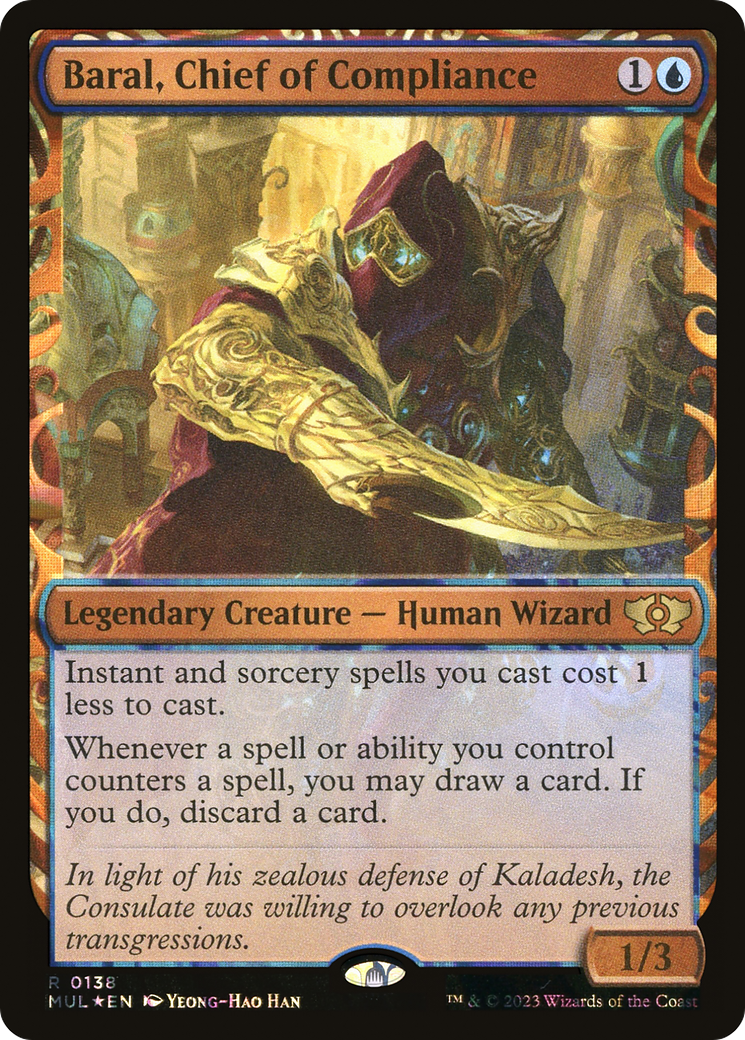 Baral, Chief of Compliance (Halo Foil) [Multiverse Legends] | Gear Gaming Fayetteville