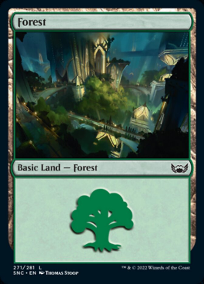 Forest (271) [Streets of New Capenna] | Gear Gaming Fayetteville
