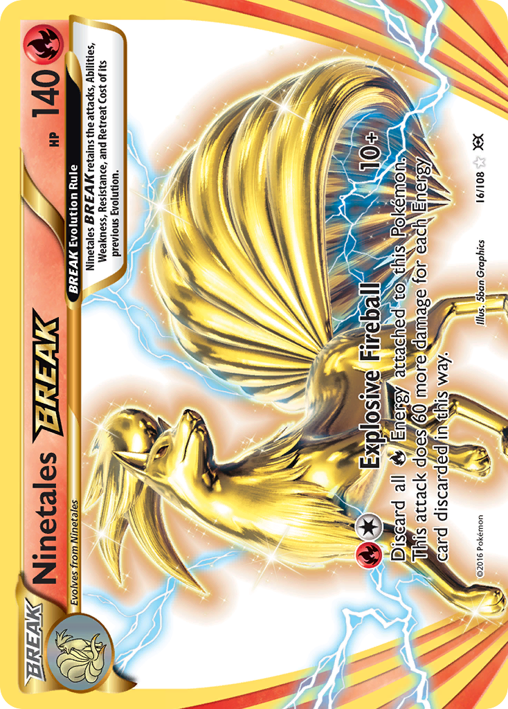 Ninetales BREAK (16/108) [XY: Evolutions] | Gear Gaming Fayetteville