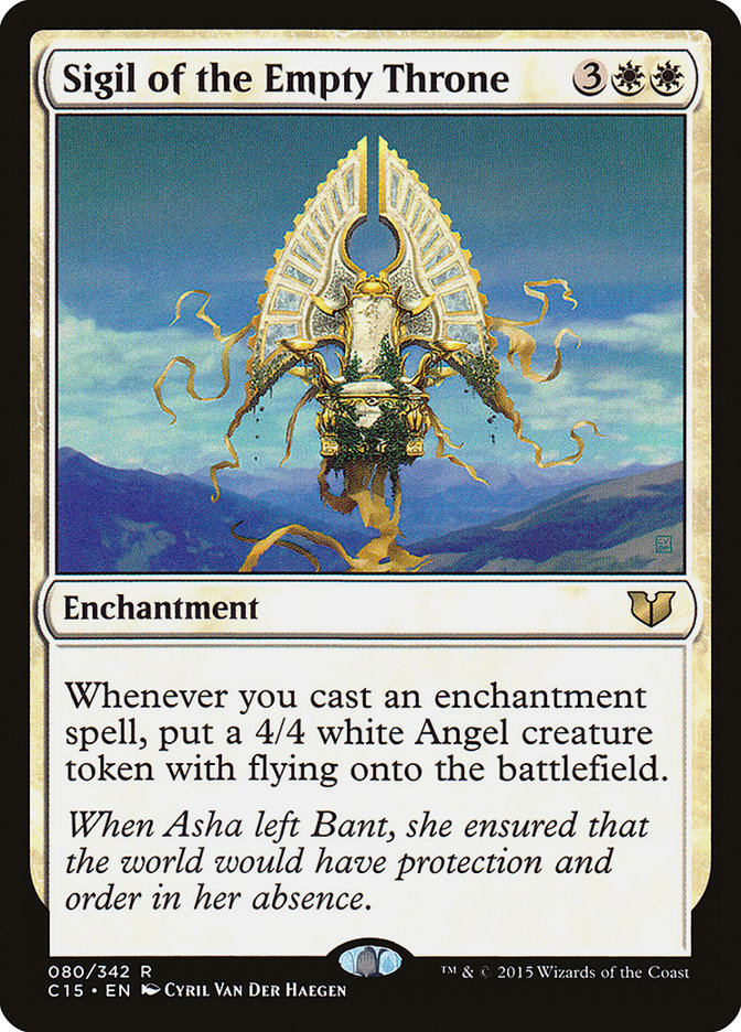 Sigil of the Empty Throne [Commander 2015] | Gear Gaming Fayetteville