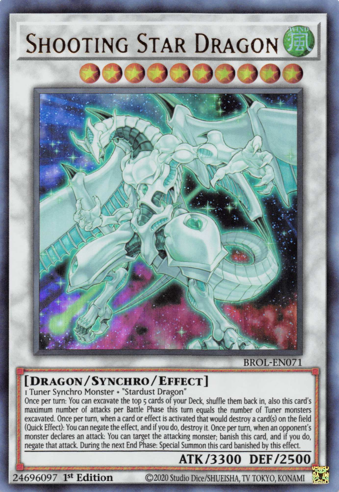 Shooting Star Dragon [BROL-EN071] Ultra Rare | Gear Gaming Fayetteville