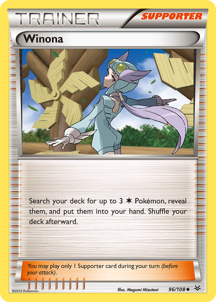 Winona (96/108) [XY: Roaring Skies] | Gear Gaming Fayetteville