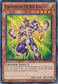 Elemental HERO Voltic [Structure Deck: HERO Strike] [SDHS-EN004] | Gear Gaming Fayetteville