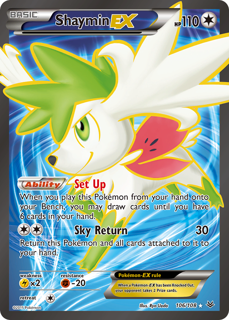 Shaymin EX (106/108) [XY: Roaring Skies] | Gear Gaming Fayetteville