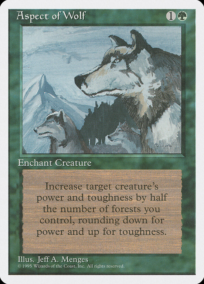 Aspect of Wolf [Fourth Edition] | Gear Gaming Fayetteville