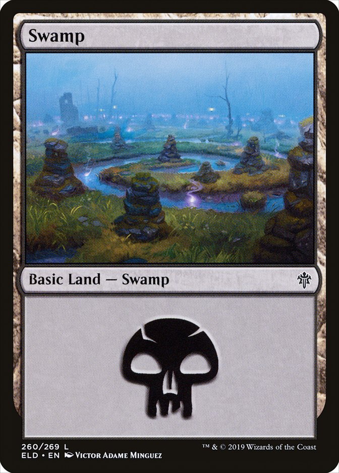 Swamp (260) [Throne of Eldraine] | Gear Gaming Fayetteville