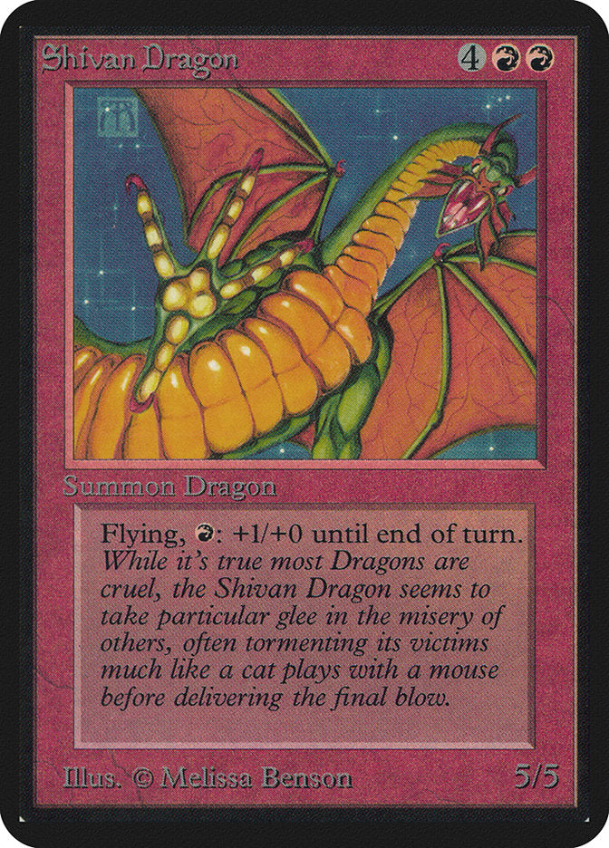 Shivan Dragon [Alpha Edition] | Gear Gaming Fayetteville
