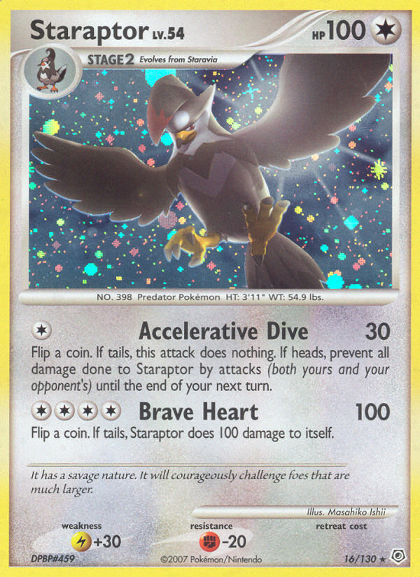 Staraptor (16/130) [Diamond & Pearl: Base Set] | Gear Gaming Fayetteville