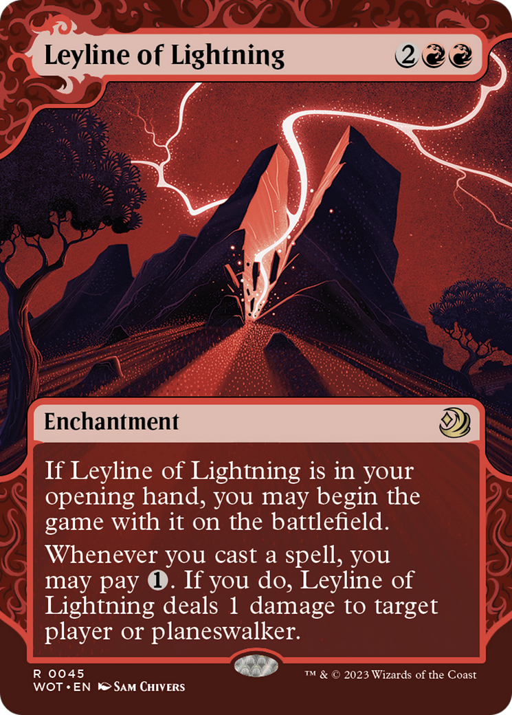 Leyline of Lightning [Wilds of Eldraine: Enchanting Tales] | Gear Gaming Fayetteville