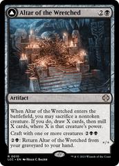 Altar of the Wretched // Wretched Bonemass [The Lost Caverns of Ixalan Commander] | Gear Gaming Fayetteville