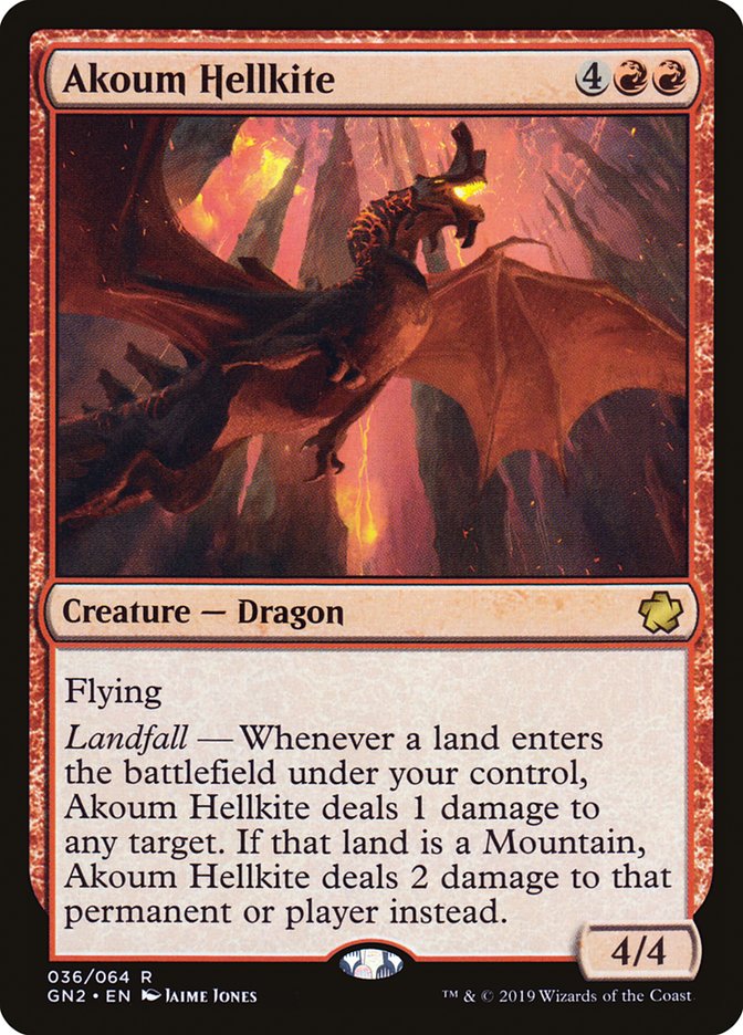 Akoum Hellkite [Game Night 2019] | Gear Gaming Fayetteville