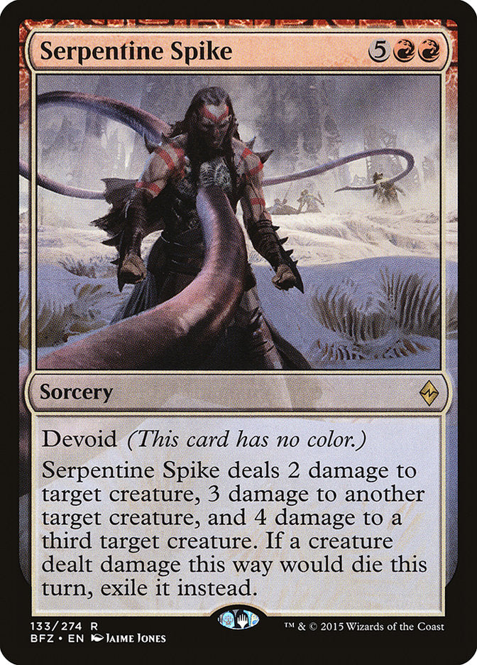 Serpentine Spike [Battle for Zendikar] | Gear Gaming Fayetteville
