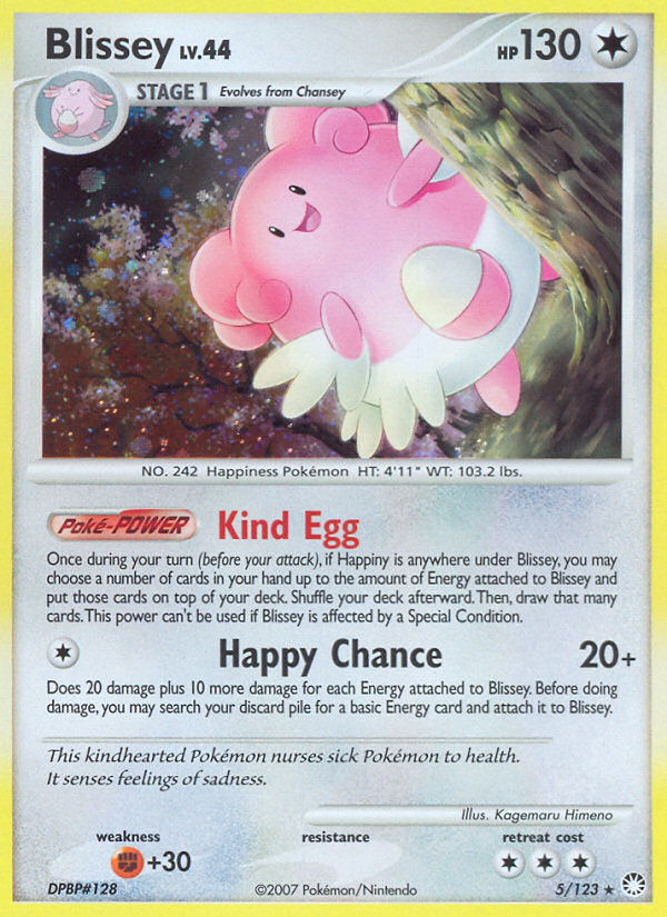 Blissey (5/123) [Diamond & Pearl: Mysterious Treasures] | Gear Gaming Fayetteville