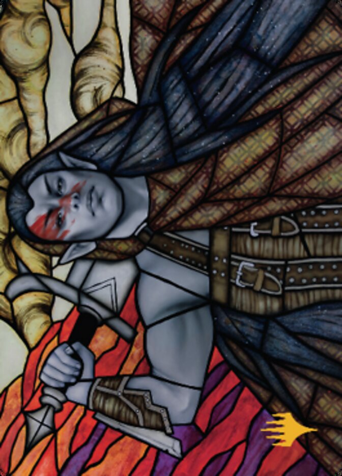 Radha, Coalition Warlord Art Card (Gold-Stamped Signature) [Dominaria United Art Series] | Gear Gaming Fayetteville