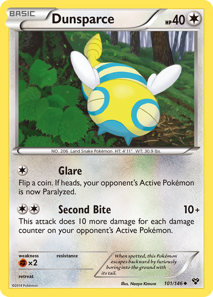 Dunsparce (101/146) [XY: Base Set] | Gear Gaming Fayetteville