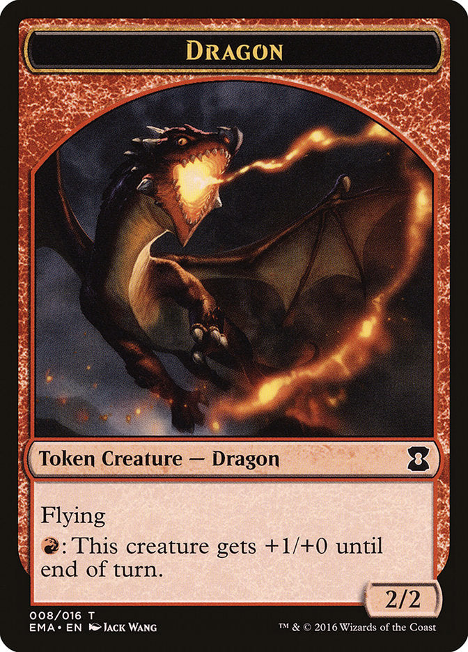 Dragon Token [Eternal Masters Tokens] | Gear Gaming Fayetteville