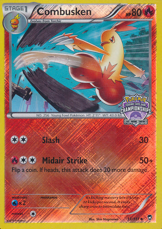 Combusken (13/111) (Championship Promo) [XY: Furious Fists] | Gear Gaming Fayetteville