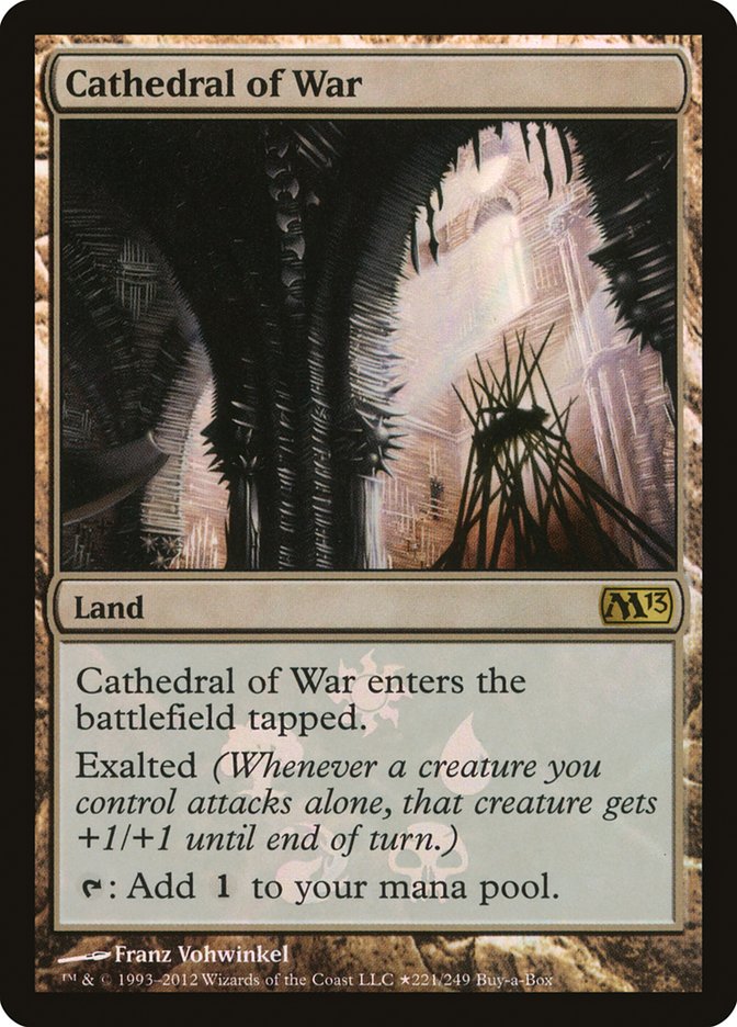 Cathedral of War (Buy-A-Box) [Magic 2013 Promos] | Gear Gaming Fayetteville